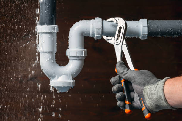 Professional Leak Detection technician working in Plain, WI